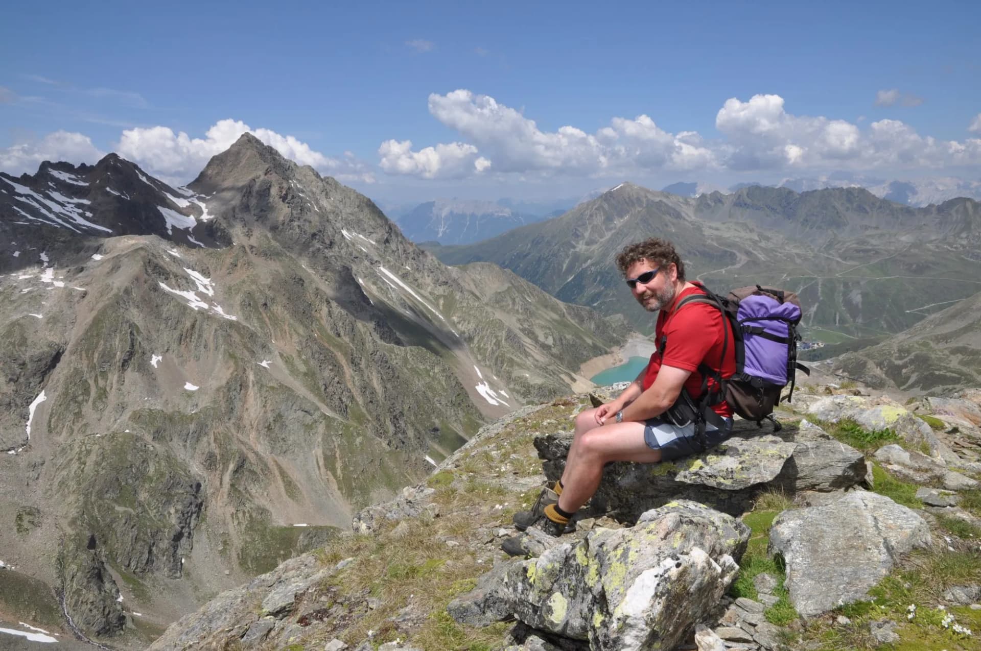 Auf dem Finstertaler Schartenkogel