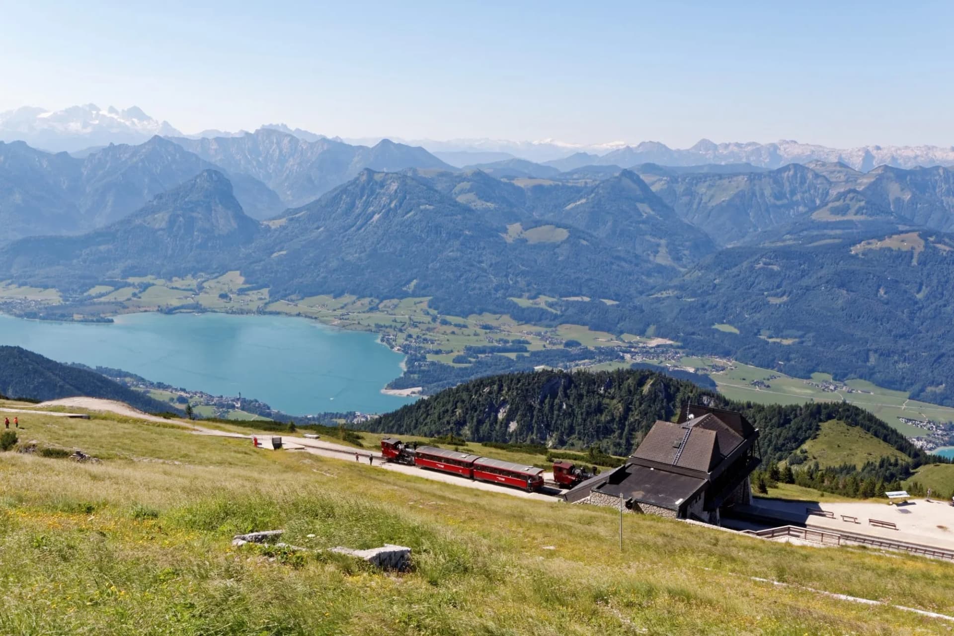 Blick vom Schafberg (Salzkammergut)