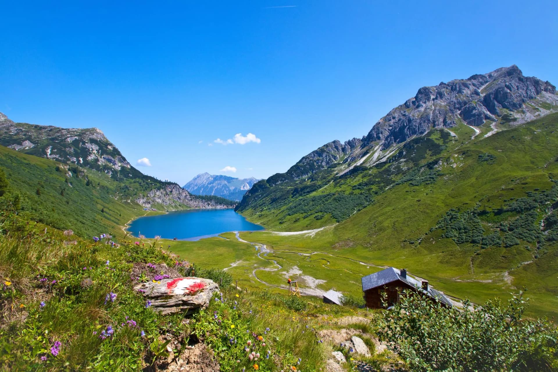 Der Tappenkarsee in Kleinarl im Pongau