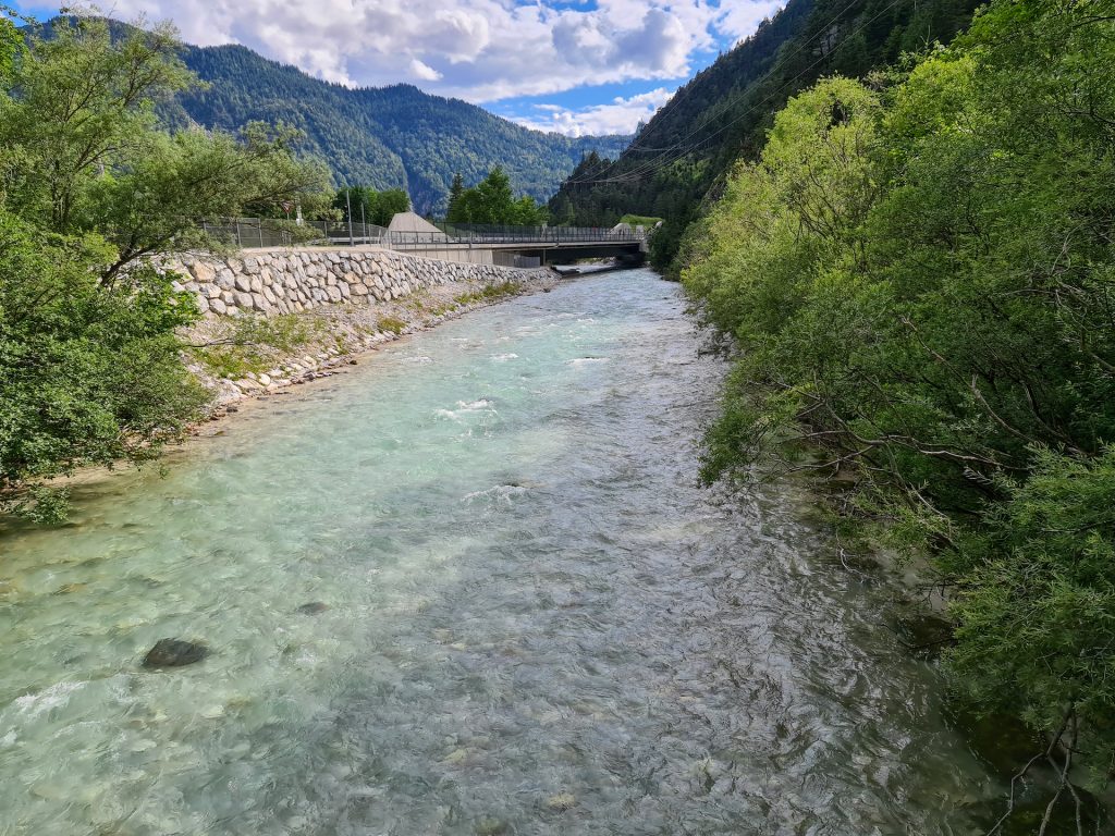 Río Isar cerca de Scharnitz