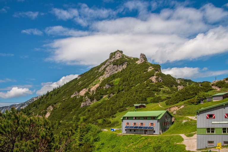 Stripsenjochhaus mit Stripsenkopf am Wilden Kaiser